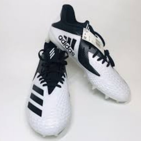 Adidas  Men's Freak X Carbon Football Cleats - Black/White  Men Size 13 US   NIB - Picture 1 of 8